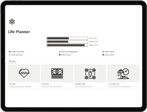 Notion Life Planner Template